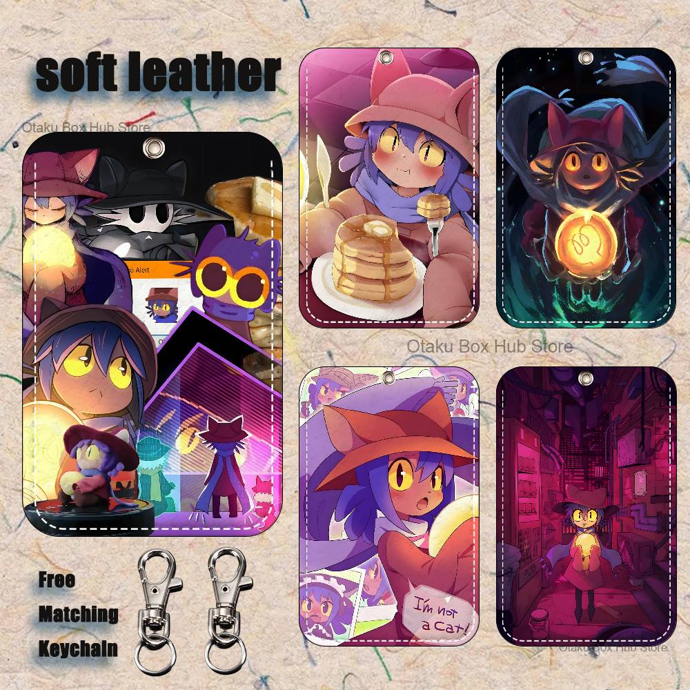 Leather Work Is - Chaveiro Porta-Cartões Anime N-Niko O-OneshotS para