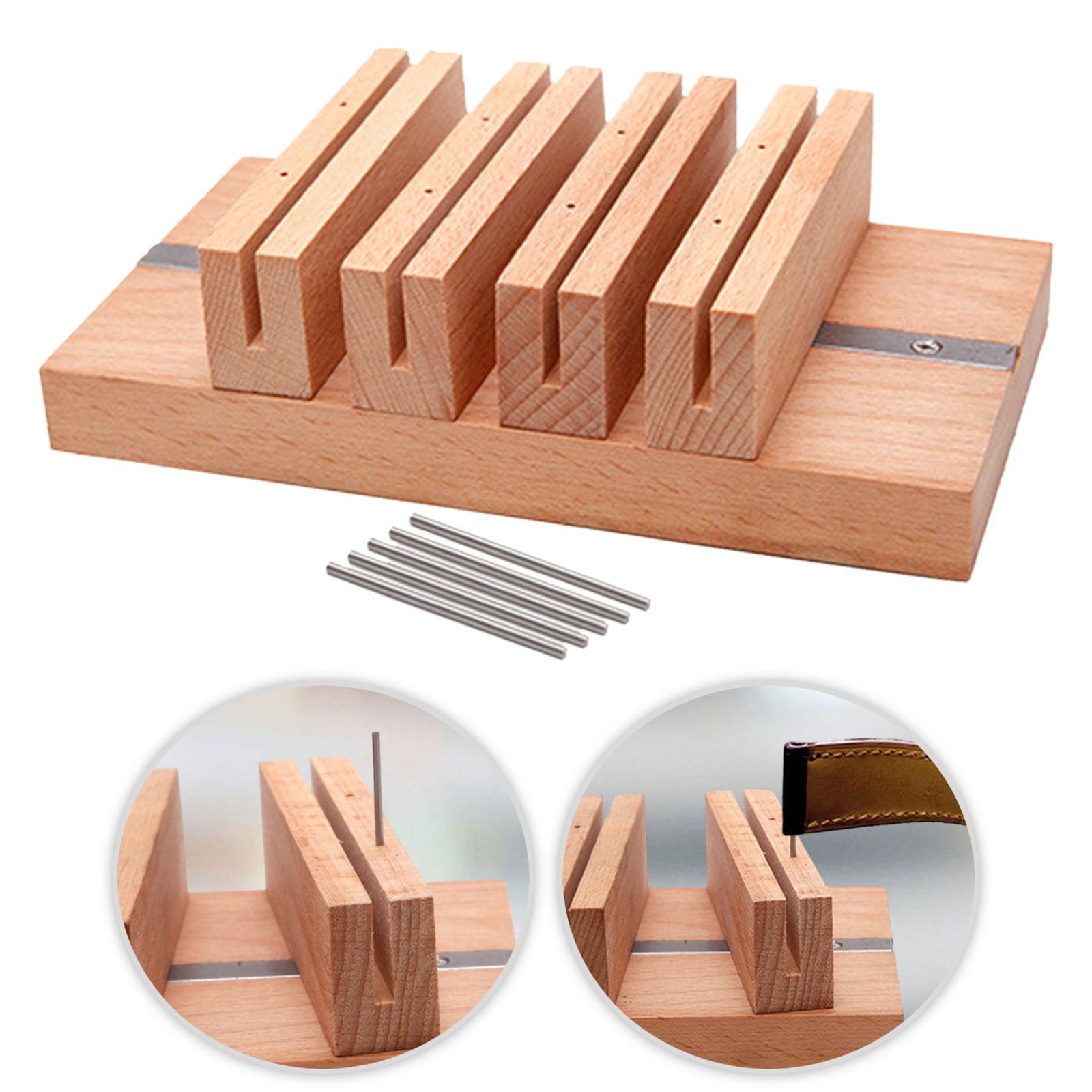 Leatherwork Hobby - Suporte Compacto de Madeira para Secagem