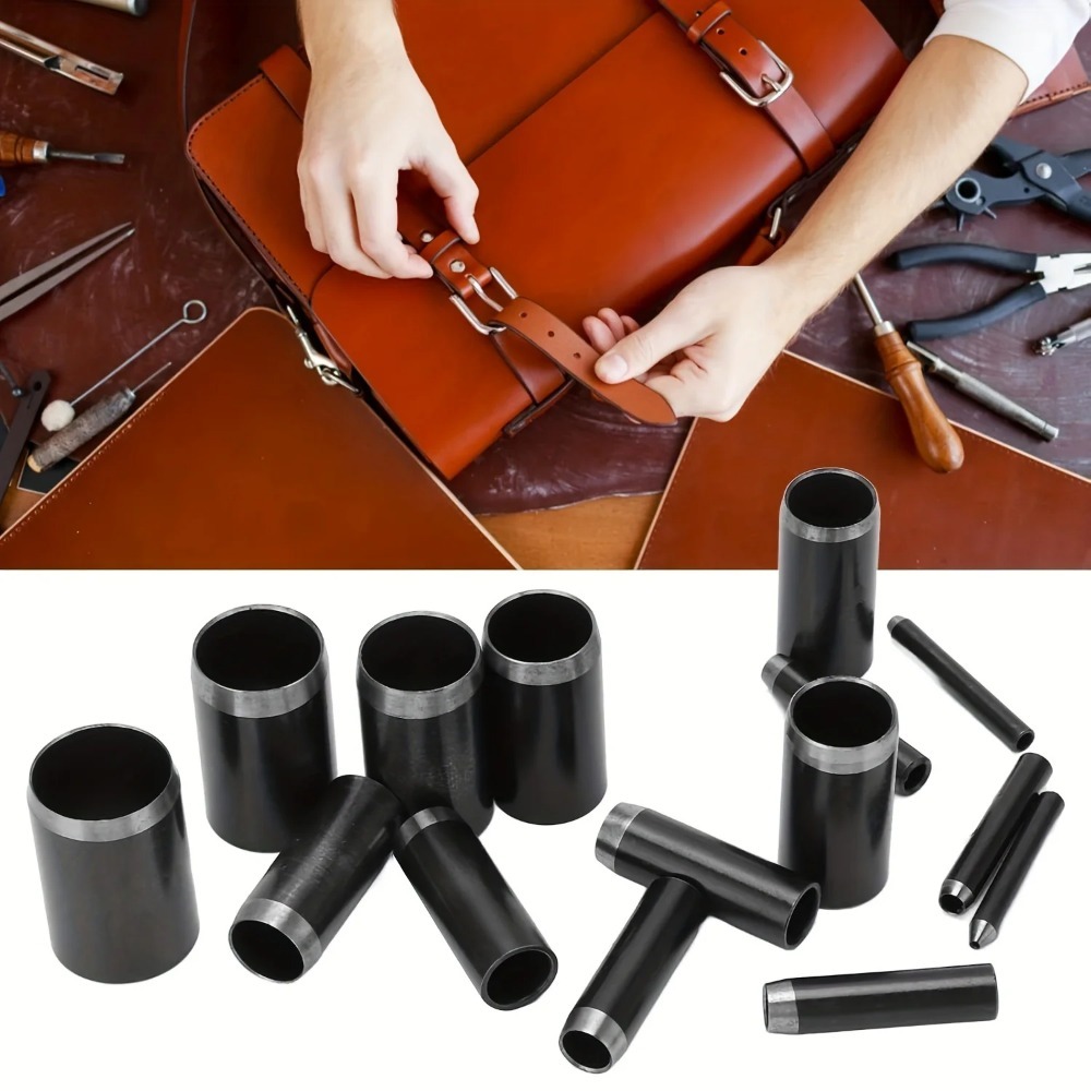 Perfurador redondo de 15 taman - Leatherwork Hole Punch avaliação e preço