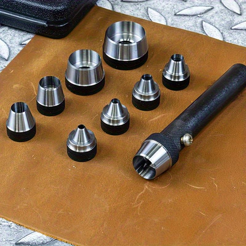 Conjunto de 10 Furadores Ocos  - Leatherwork Hole Punch avaliação e preço