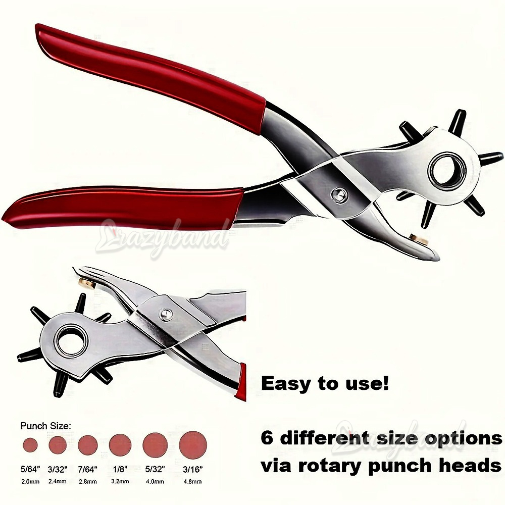 Furador de Couro Multifunciona - Leatherwork Hole Punch avaliação e preço