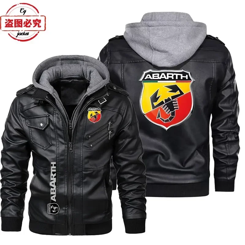 Jaqueta de Couro Tamanho Europ - Leather Work Jacket With Hood avaliação e preço