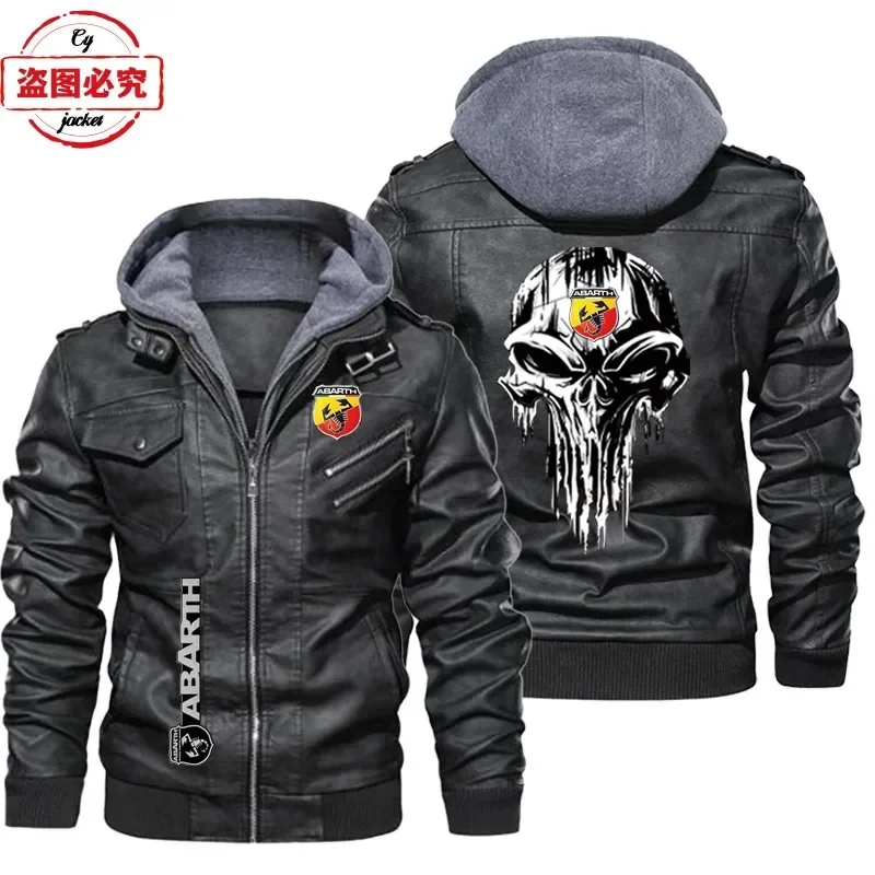 Jaqueta de Couro Tamanho Europ - Leather Work Jacket With Hood avaliação e preço