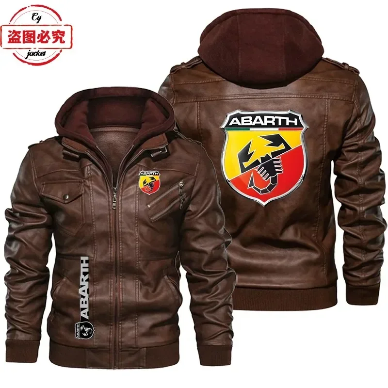 Jaqueta de Couro Tamanho Europ - Leather Work Jacket With Hood avaliação e preço