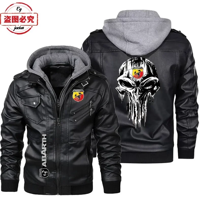 Jaqueta de Couro Tamanho Europ - Leather Work Jacket With Hood avaliação e preço
