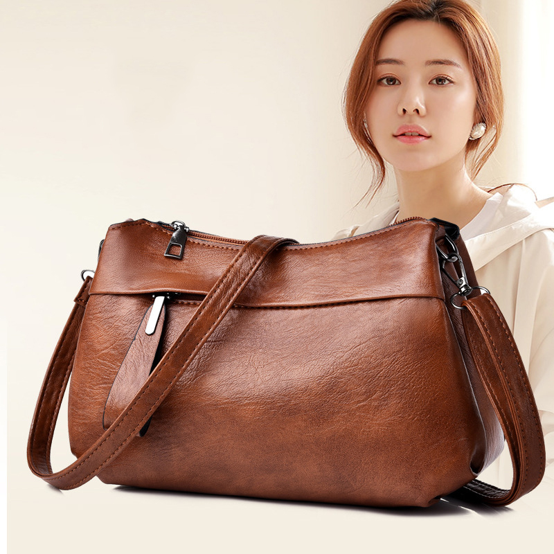 Bolsa de couro macia para mulh - Leatherwork Letters avaliação e preço
