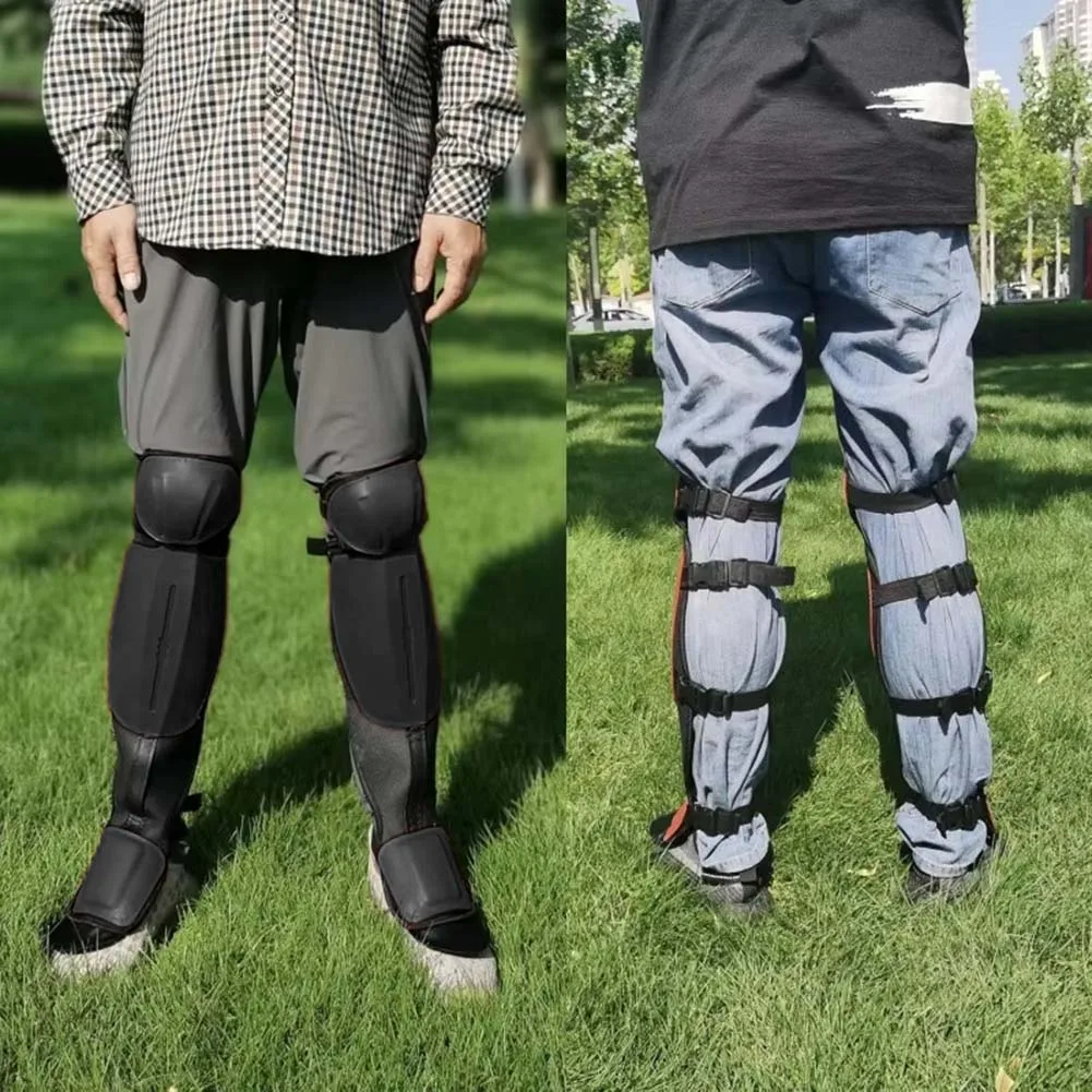 Para joelheiras resistentes ao - Leather Work Knee Pads avaliação e preço