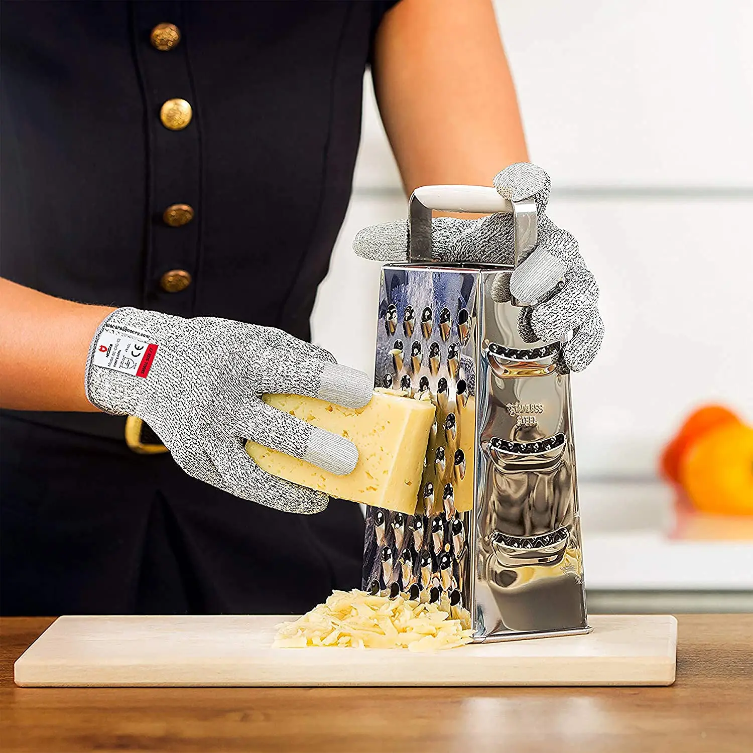 Luvas resistentes ao corte nív - Leatherworking Leveling avaliação e preço