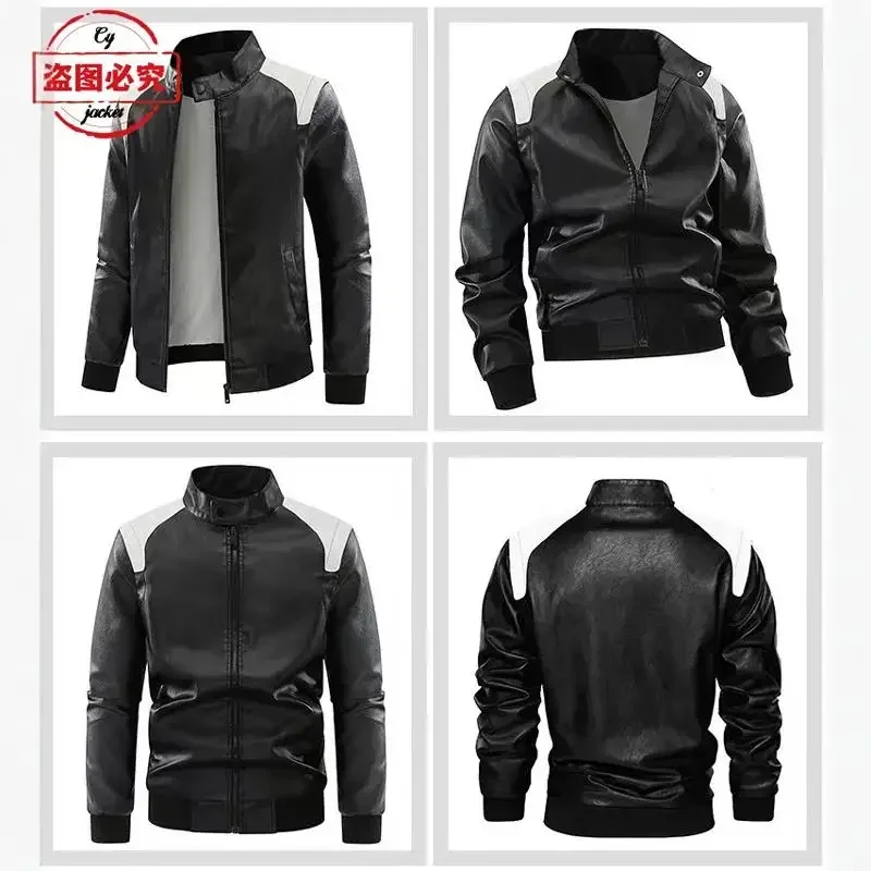 Jaqueta de Couro com Capuz par - Leather Work Jacket With Hood avaliação e preço