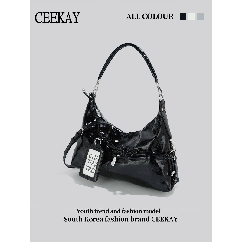 Bolsa Hobo de Couro Brilhante  - Leatherwork Letters avaliação e preço