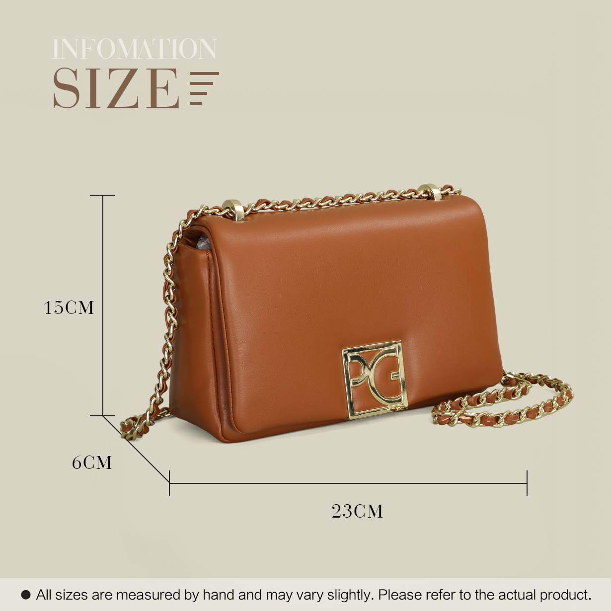 Bolsa Feminina PG de Luxo Casu - Leatherwork Letters avaliação e preço
