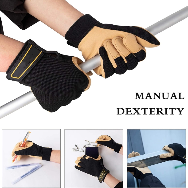 XYEHS-Luvas de trabalho leve,  - Leatherworking Leveling avaliação e preço