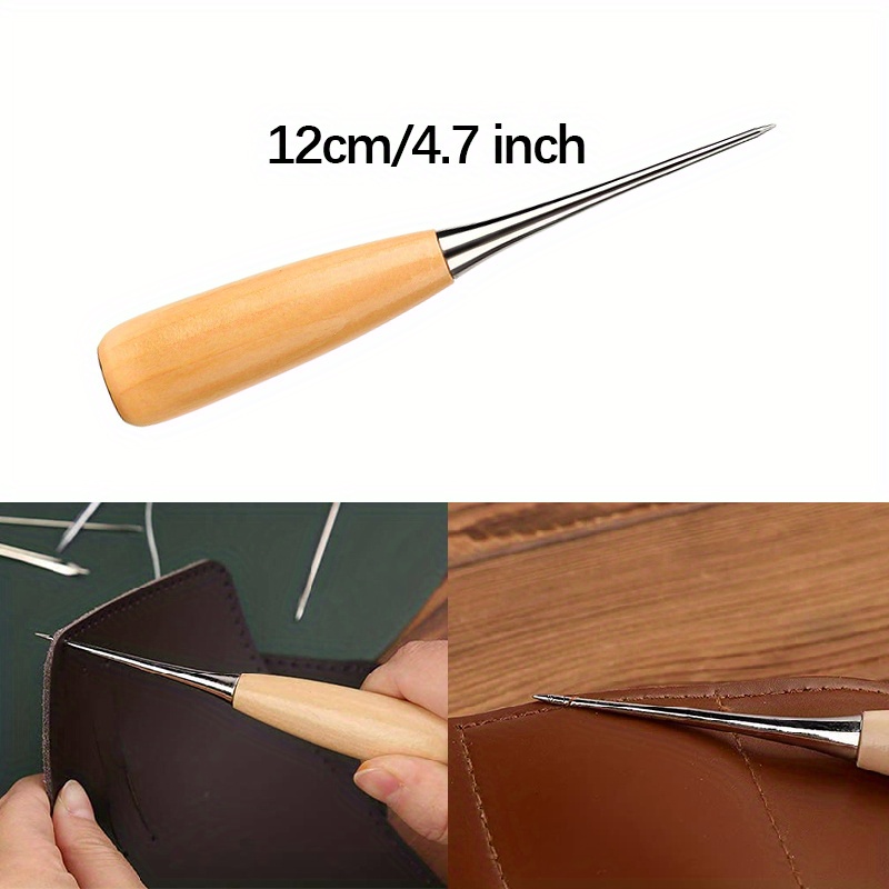 2 Peças Ferramenta de Costura  - Leatherwork Hole Punch avaliação e preço