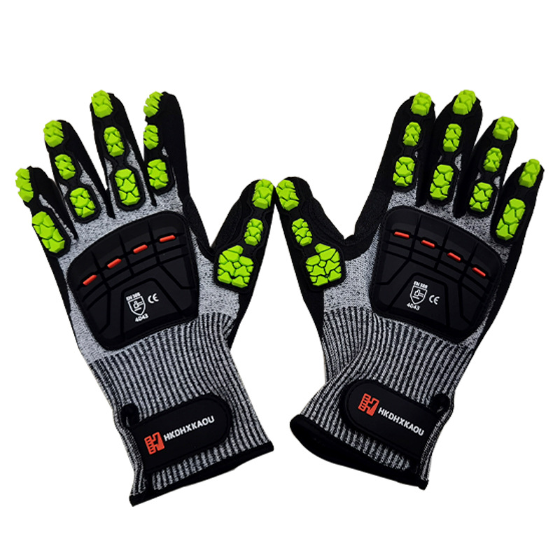 Luvas de trabalho protetoras a - Leatherworking Leveling avaliação e preço