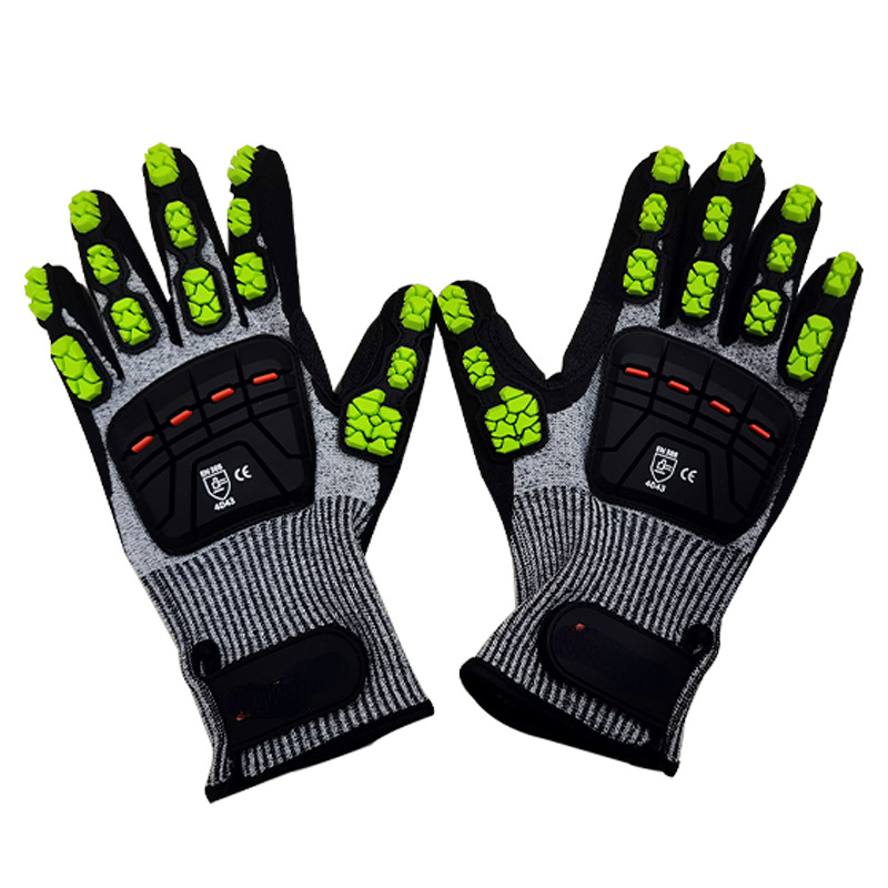 Luvas de trabalho protetoras a - Leatherworking Leveling avaliação e preço