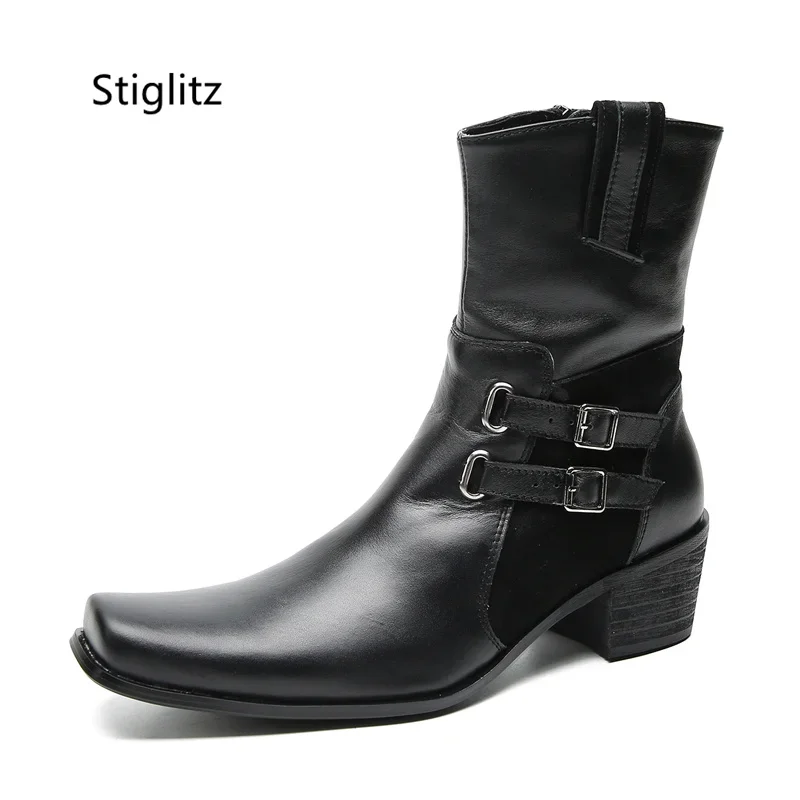 Botas de Couro Genuíno com Fiv - Leather Work Western avaliação e preço