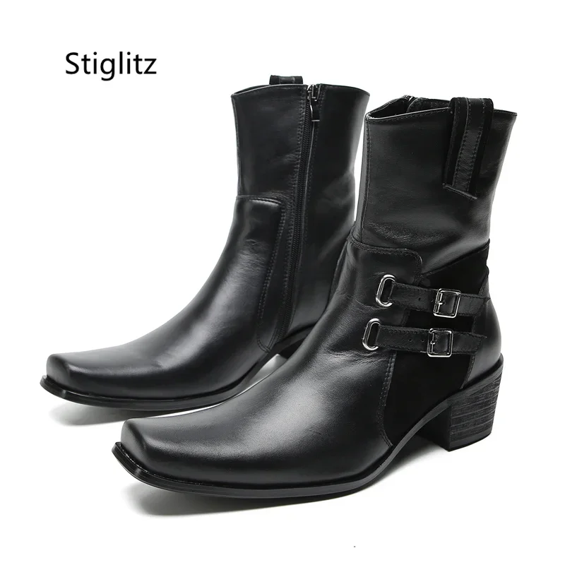 Botas de Couro Genuíno com Fiv - Leather Work Western avaliação e preço